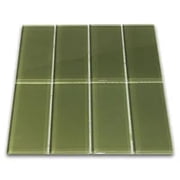 CNK Tile Sagebrush Glass Subway Tile