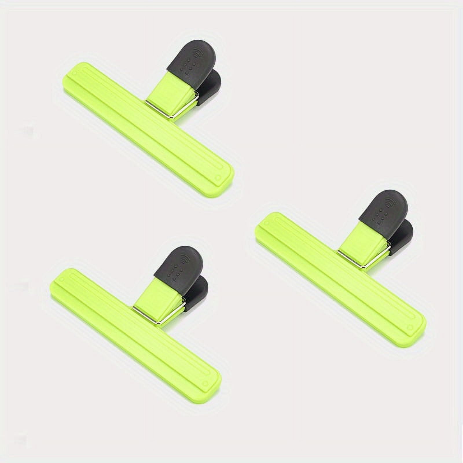 CNKOO 3/6pcs Heavy Duty Reusable Chip Clips 3/6 Pack Large Seal Grip ...