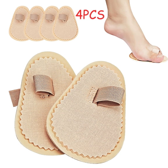 CNKOO 4Pcs Hammer Toe Hammer Toe Support for Toes Joint Realign Cushion Brace for Claw, Curled, Crooked Toe - Metatarsal Support Loop Guard Alignment Corrector Wrap for Tendon