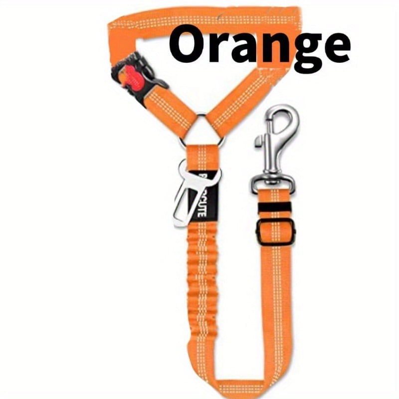 CNKOO Adjustable Nylon Dog Seat Belt And Harness Large Dog Car