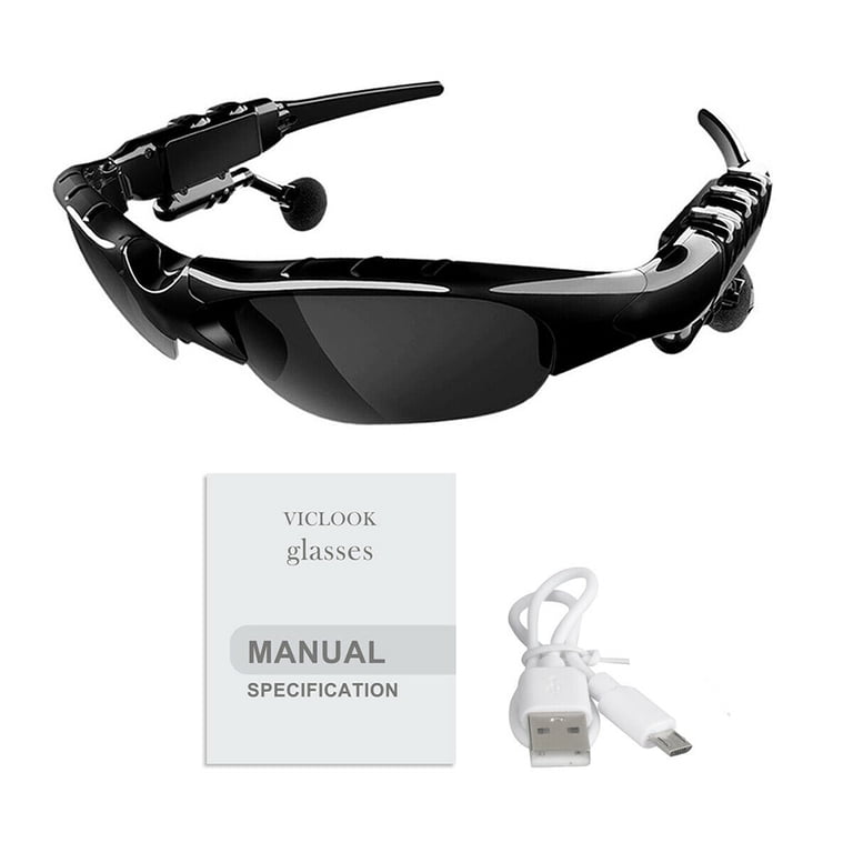 CNKOO Bluetooth 5.0 Stereo Headset Glasses Music Smart Wireless