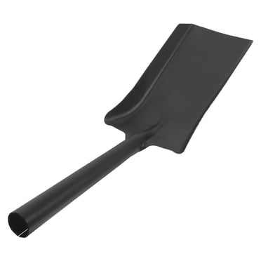 AB Tools 8-Inch Metal Hand Shovel / Dust Pan – Heat Resistant, Ideal For Ash & Coal (TF160)