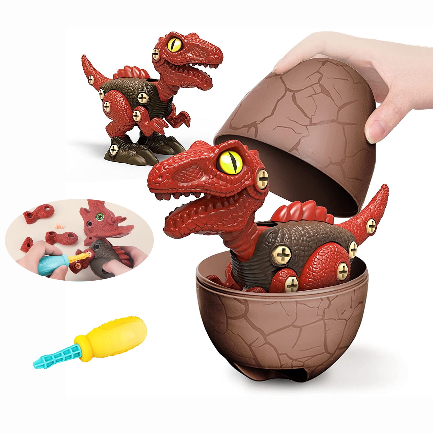 CNKOO Dinosaur Toys for 3 4 5 6 7 8 Year Old Baby Boys Girls-Dinosaur ...