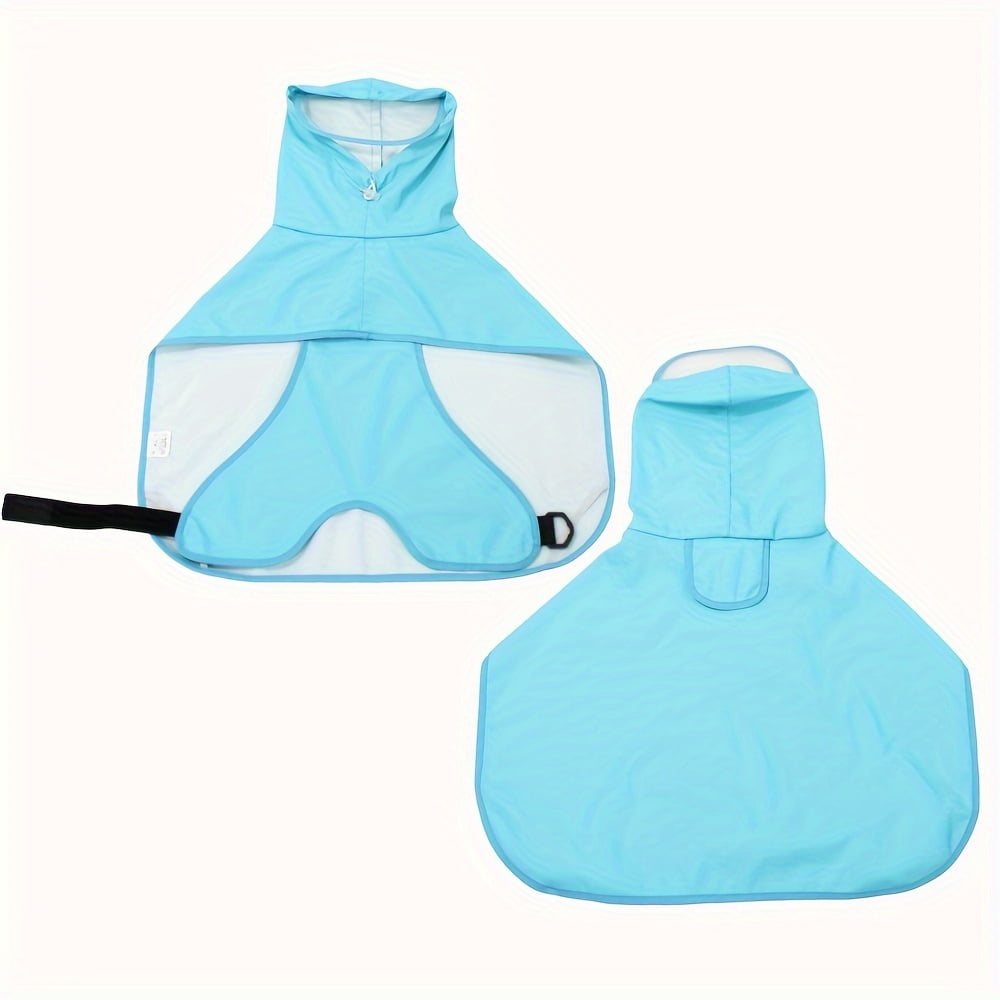 CNKOO Dog Raincoat With Belly Protection Waterproof Hooded Pet Jacket