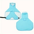 CNKOO Dog Raincoat With Belly Protection Waterproof Hooded Pet Jacket