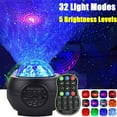 thumbnail image 1 of CNKOO Galaxy Star Light Projector for Adults Starry Night Light Projector for Ceiling Ocean Wave with Hi-Fi Bluetooth Speaker for Game Rooms Home Theatre Remote Control Relaxation Black, 1 of 8