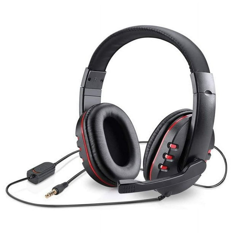 CNKOO Gaming Headset for Xbox One PC Pro Gaming Headphones with Noise Canceling Mic Super Comfy Earmuffs for PS5 PS4 Xbox one PC Mac Laptop