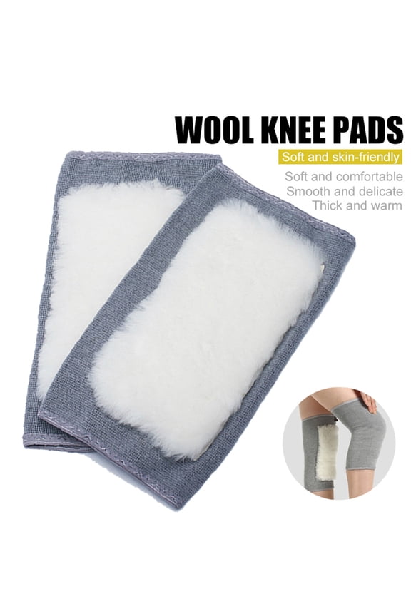 Men Women Thick Wool Leg Warmers Winter Rheumatic Arthritis Knee Braces Leggings Leg Sleeves Ski Cycling Running Knee Wraps