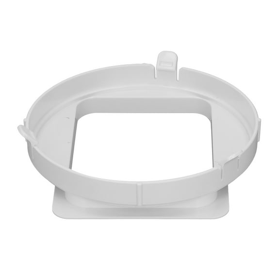 CNMF Portable Air Conditioner Exhaust Hose Adapter Coupler Square Exhaust Duct Interface For 1P KY35