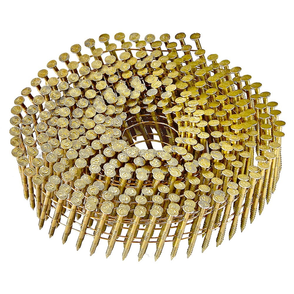 cnr134 coil siding nails 13/4" × .083'' ring shank wire coil nails 15