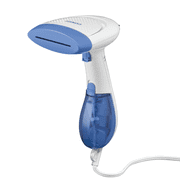 Conair Handheld Garment Steamer for Clothes, ExtremeSteam 1200W, Portable Handheld Design, White/Blue