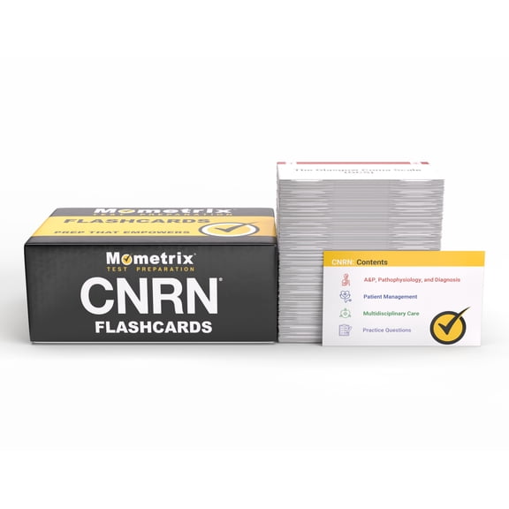 CNRN Study Cards 2026-2027: CNRN Prep and Practice [Full Color Cards]