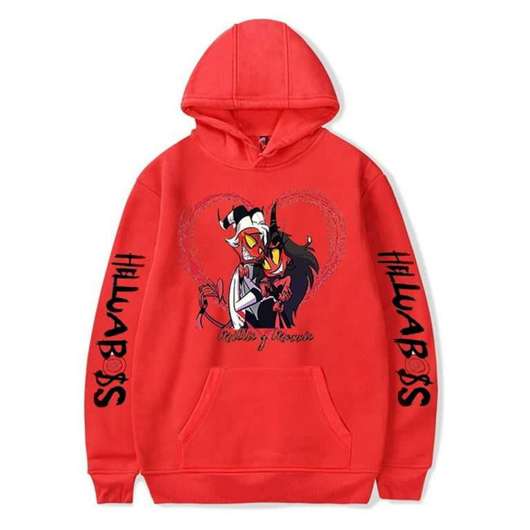 CNSTORE Anime Helluva Boss Loona Hdb Unisex Harajuku Sweatshirts Costume Hoodie Sweatshirt Coaply Tracksuit