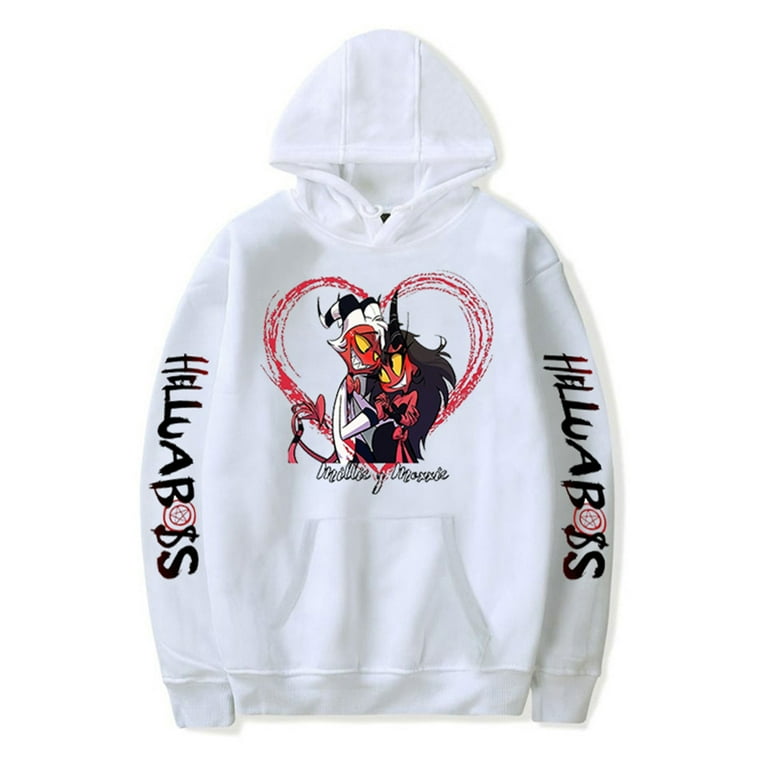 Boss white hoodie sale