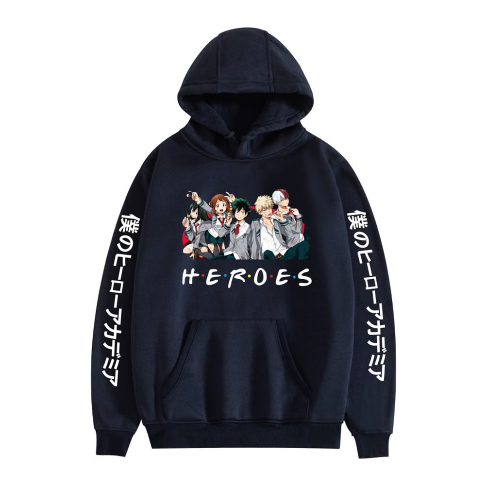 My hero academia bakugou katsuki anime splice sleeve zipper hoodies sale