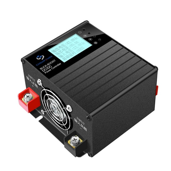 CNSWIPOWER 12V/24V 9-50V 30A DC to DC Battery Charger with MPPT Solar Ready for RV Car Truck