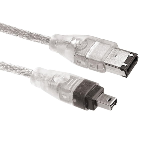 CNV-1394 6Pin to Firewire 400 IEEE 1394 4 Pin Male iLink Adapter Cord Cable for Camera Camcorder