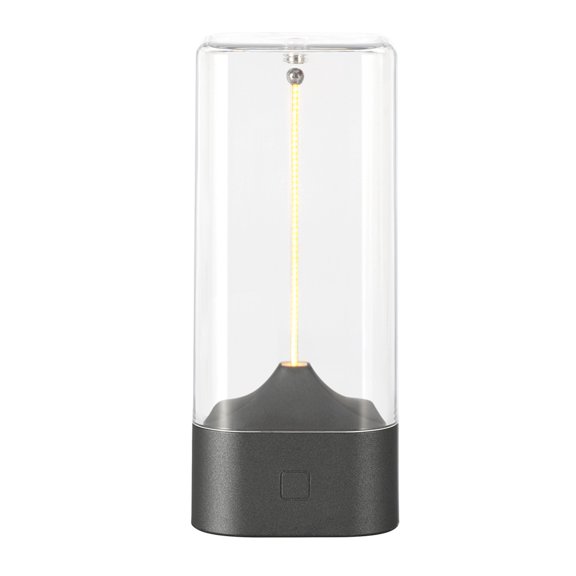 CNV Aesthetic Flexible LED Filament Mood Light, High-Transparency Magnetic Desk Lamp, Rechargeable Bedside Nightlight with Infinitely Dimming, Unique Creative Gift for Teens and Adults