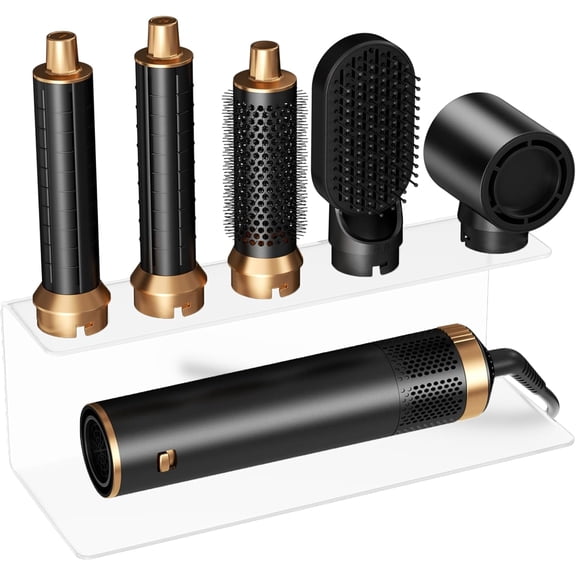 CNV All-in-One Hair Styler Kit, Automatic Curling Iron + Straightener Comb, Ionic Tech, Auto Shut-Off, Perfect for Curls & Waves