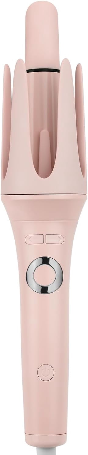 CNV Automatic Hair Curler with 4 Temperature Settings, Auto-Rotating Ceramic Curling Iron with Anti-Tangle & Anti-Scald Design