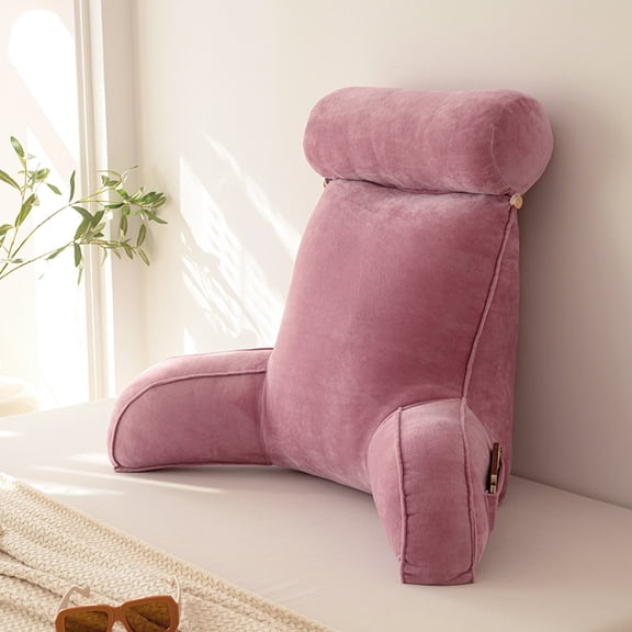 CNV Cozy Lumbar Reading Pillow | Multi-Use Dorm Bed Headrest & Sofa Back Cushion | Ergonomic Waist & Neck Support Pillow 🛌✨