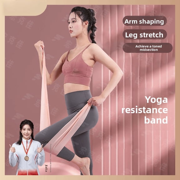 CNV Eco-Friendly Natural Latex Stretching Band for Full Body Toning, Professional 2-Meter Workout Strap for Pilates and Mobility, Tear-Resistant Fitness Accessory
