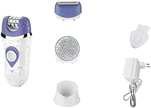 CNV   Epilator, Facial Hair Removal for Women, Shaver & Trimmer, Cordless, Rechareable, Wet & Dry