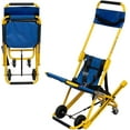 thumbnail image 1 of CNV Folding Stair Climbing Wheelchair, EMS Stair Chair Withstands 350.53 lbs, Corridor Evacuation Aluminum Alloy Transfer Chair to Carry Elderly Down Stairs Blue, 1 of 8