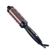 CNV Glamorous 1.5 Inch Heated Volumizing Brush with 10 Precise Temp Settings, Smart LCD Thermal Styler for Hollywood Waves and Root Lift, Ceramic Tourmaline Care