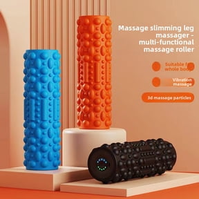 CNV High-Intensity Vibrating Foam Roller with 5 Adjustable Speeds, Electric Deep Tissue Massager for Post-Workout Recovery and Stretching, Rechargeable