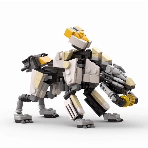CNV Horizon Zero Dawn Scrapper Building Kit, Compatible with LEGO Bricks, Mecha Animal Model, Collectible Bricks Toy for Horizon Fans