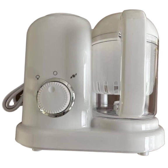 CNV Intelligent 4-in-1 Baby Food Maker with Steaming and Blending Functions, BPA-Free Tritan Food Processor for Purees and Solids, Auto-Grinding System