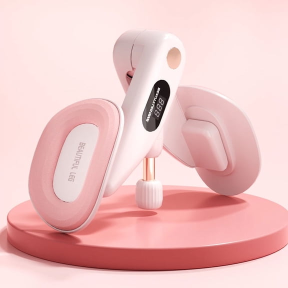 CNV Intelligent Pelvic Floor Muscle Trainer with 360 ° Rotatable Pads, Smart Digital Counter for Inner Thigh and Glute Workouts, Core Strengthening Device for Women