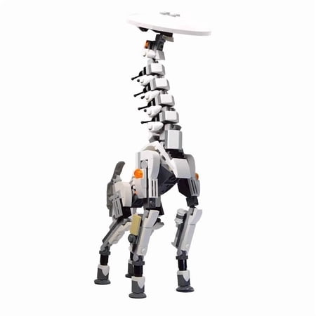 CNV MOC Horizon Forbidden West Tallneck Building Blocks, Mini Mechanical Giraffe Robot Model, Compatible with Major Bricks, Collectible Toy Gift for Gamers
