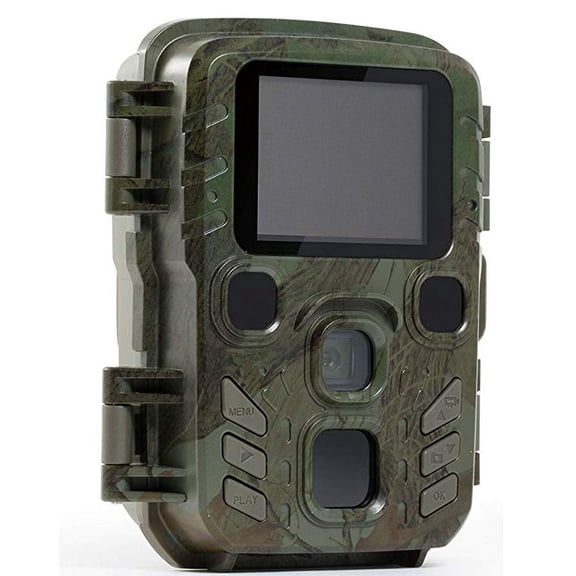 CNV Mini Trail Camera, 2" LCD, 1080P, Night Vision, for Hunting, Wildlife, Home/Farm Security