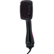 CNV One-Step Hair Dryer and Styler, All-in-One Hot Air Brush for Salon-Quality Blowouts, Straightening, and Detangling, with Ionic Technology for Less Frizz & More Shine, Black