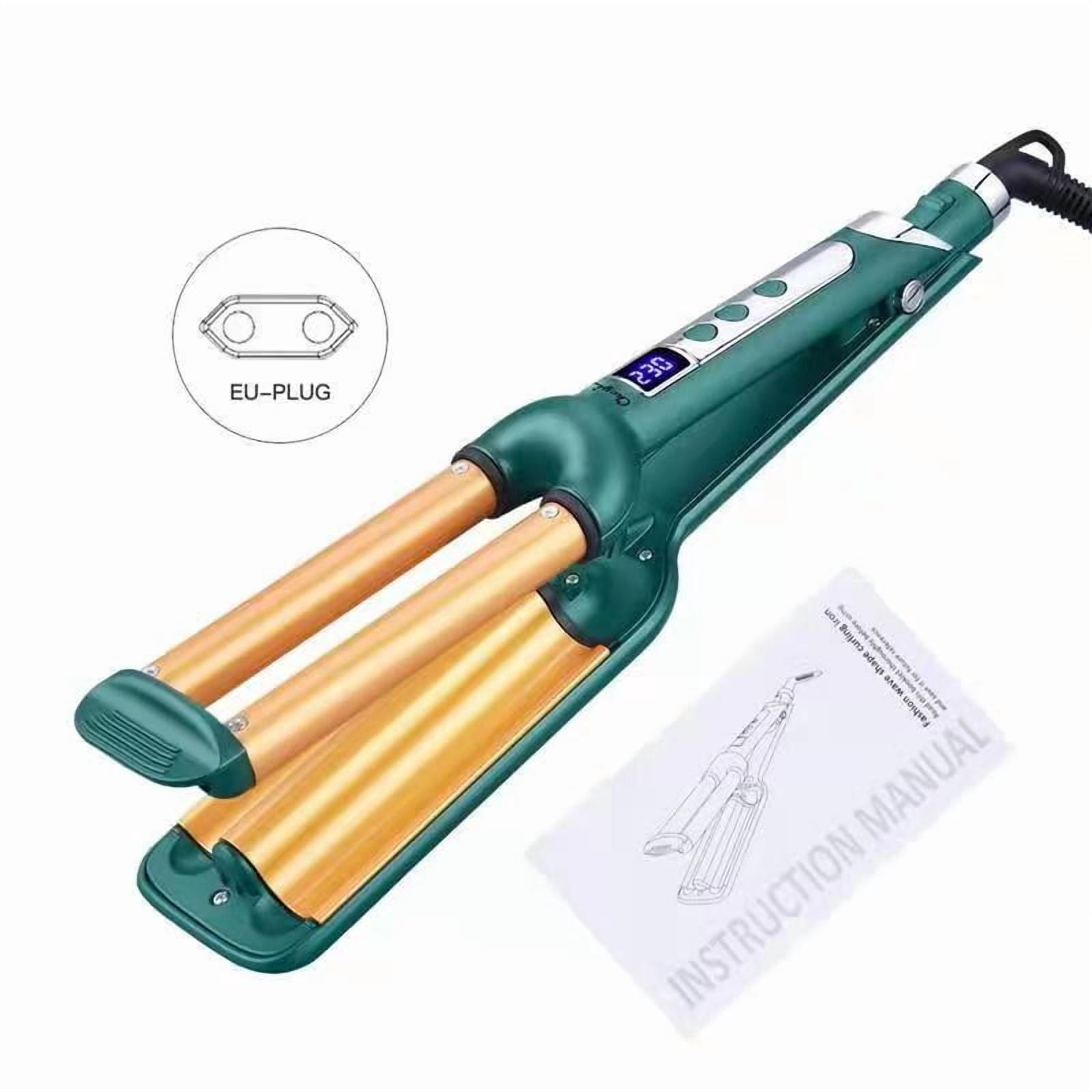 CNV Professional 3-Barrel Hair Waver with Ceramic Tourmaline Coating ...