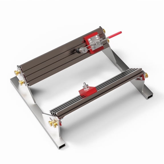 CNV Professional Drawer Front Installation Jig with 90° Right Angle Design, Adjustable 1/2" to 16" Drawer Face Positioning Locator