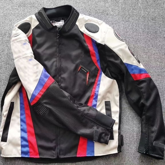 CNV Professional Motorcycle Riding Jacket with Removable Armor, All-Weather Windproof and Water-Resistant Racing Suit for Men and Women, Protective Gear for Touring, Street, and Daily Commute