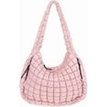 thumbnail image 1 of CNV Quilted Tote Bag Large Carryall Puffer Shoulder Bag Lightweight Padding Hobo Bag, 1 of 12