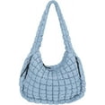 thumbnail image 1 of CNV Quilted Tote Bag Large Carryall Puffer Shoulder Bag Lightweight Padding Hobo Bag, 1 of 12