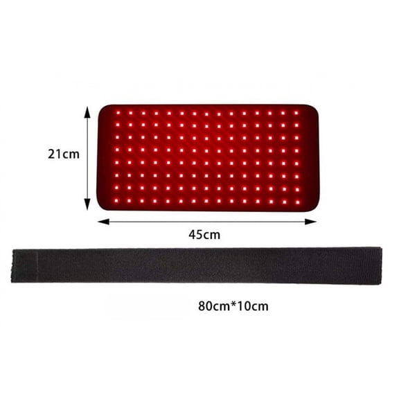 CNV Red Light Therapy Body Relaxation Belt 660nm 850nm Full Body Blanket Adjustable Brightness and Timer Ideal Gift for Elderly Family Fitness Health Enthusiasts