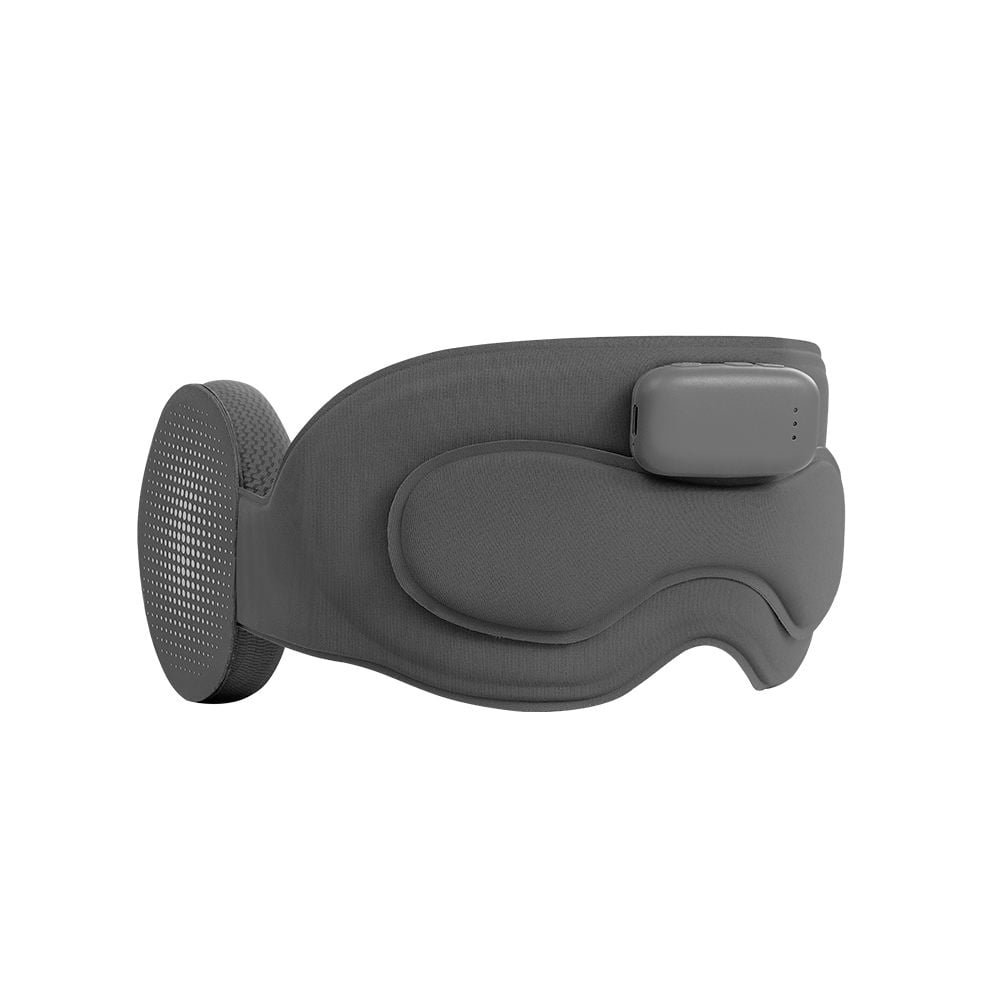 CNV Sleep Headphones with 3D Zero-Pressure Cups and Timer Setting, Total Blackout Sleep Eye Mask for Side Sleepers