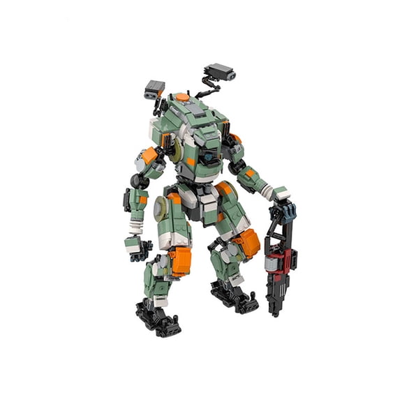 CNV Star Series Vanguard Titan Building Bricks, DIY Mech Assembly Toy for Sci-Fi Fans