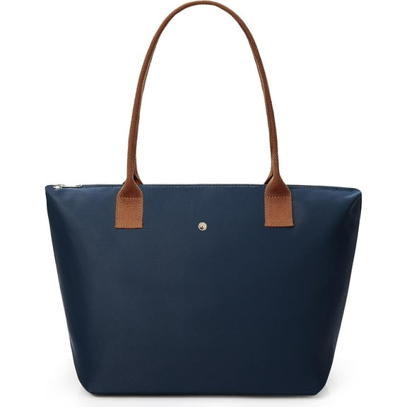 CNV Tote Bag for Women Nylon Top-Handle Purse,Shoulder Hobo handBag with Zipper Leisure Foldable Weekend