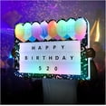thumbnail image 1 of CNV VIP Bottle Service Sign for Clubs Bar Party, LED Letter Bottle Presenter, Handheld Light Box Sign Kit with 52 Letters, 20 Number Cards, 1 of 9
