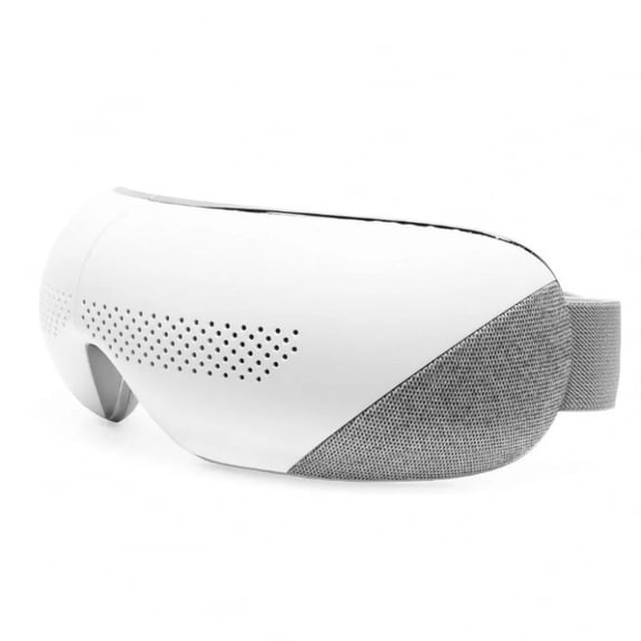 CNV Visible Window Eye Massager with Heat Air Compression & Vibration, Weighted Eye Massage Mask Built-in Bluetooth & White Noise, Portable Eye Relief Device for Eye Fatigue