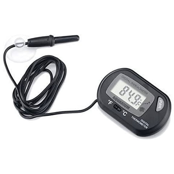CNZ Digital LCD Thermometer for Aquarium Fish Tank Vivarium Reptile Terrarium
