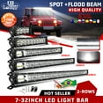 CO LIGHT 32 LED Light Bar 2 Row 300W Flood Spot Combo Beam 20“ Off