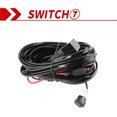 CO LIGHT Wiring Harness For Led Work Light 1to2 Strip Light Wire